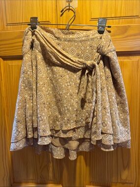 Aeire Chiffon wrap skirt XL
